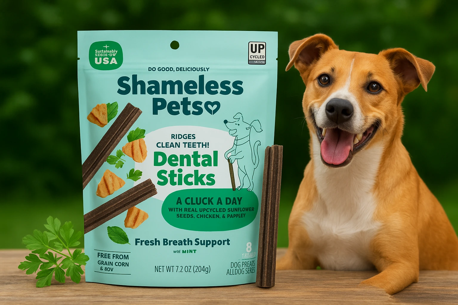 Shameless Pets Dental Treats – “A Cluck A Day”